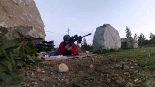 AR-10 Muzzle Flash Slow Mo