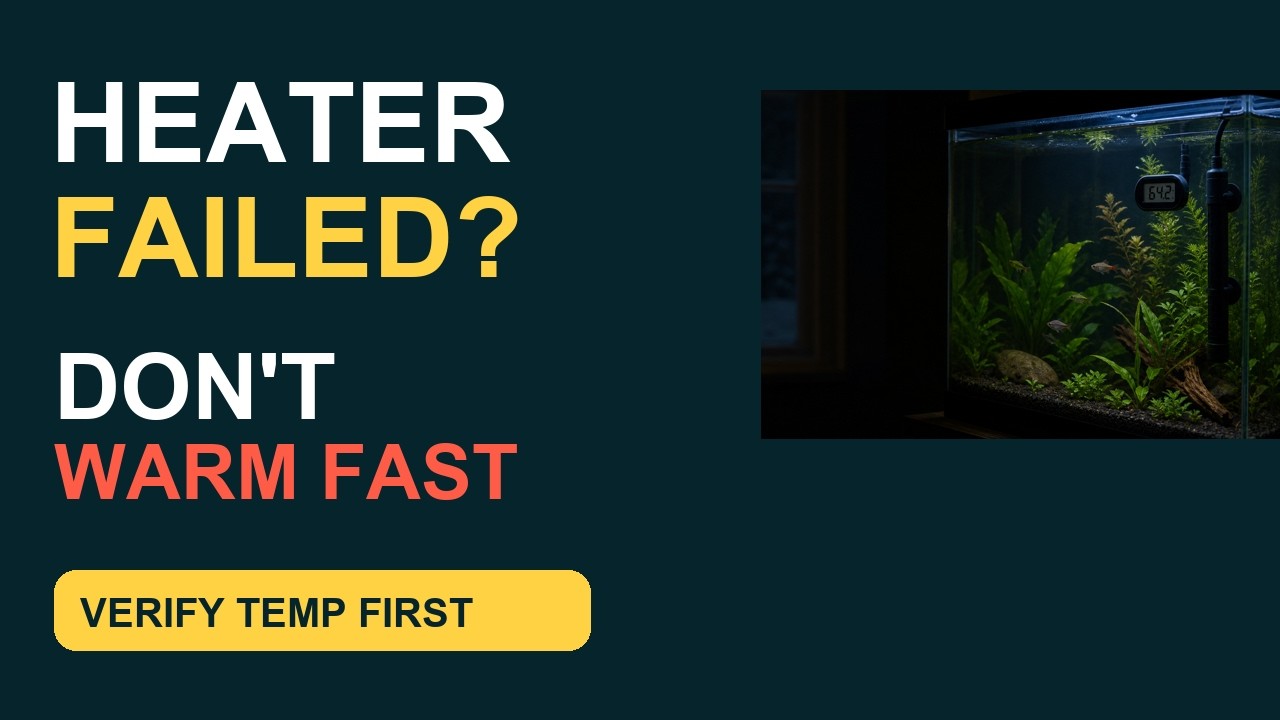 My Heater Failed - Here Is The Safest Way To React