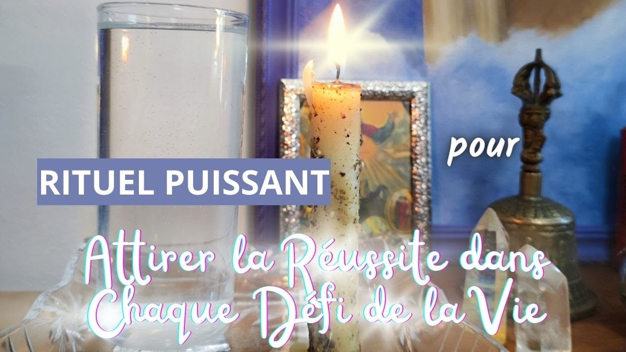 Rituel Puissant pour Attirer la Réussite dans Chaque Défi de la Vie🕯à ...