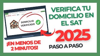 Cómo Solicitar La Verificación De Domicilio Fiscal Sat 2026 Estatus Domicilio No Localizado