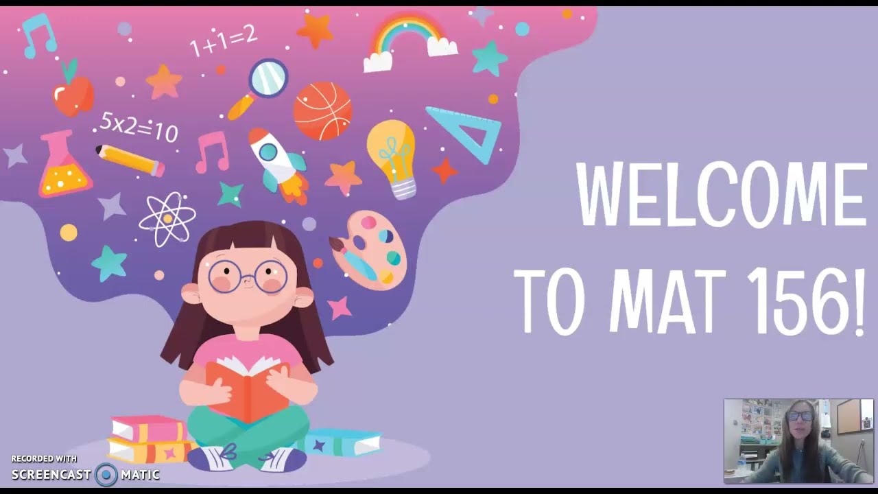 Welcome to MAT156 - YouTube