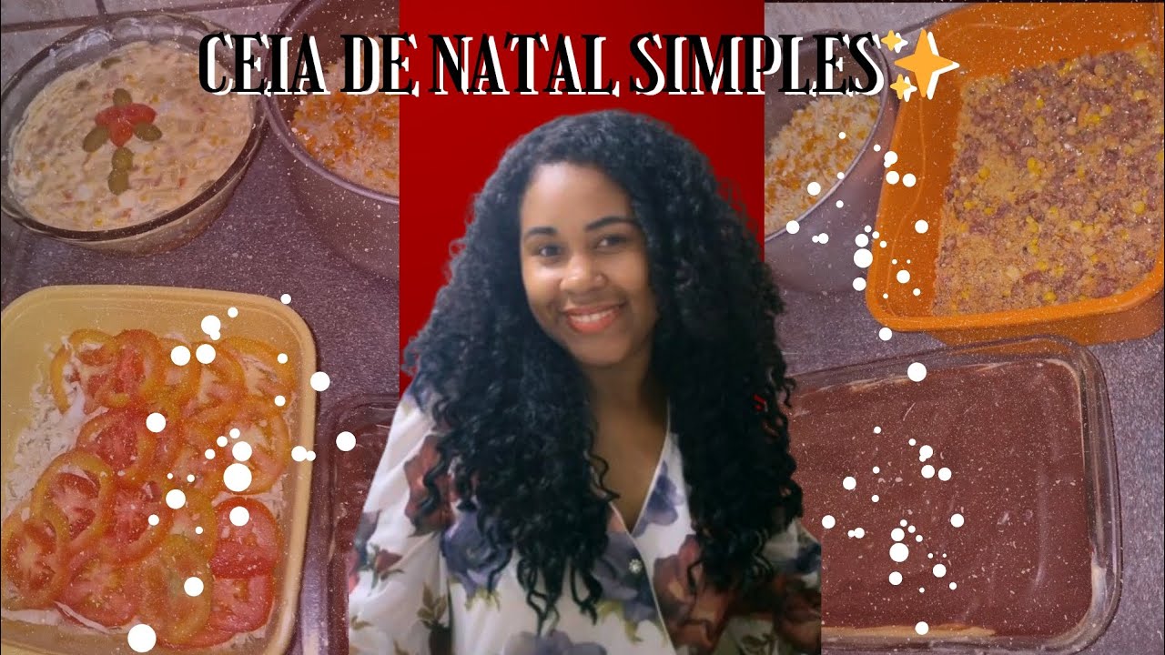 🎄 🤤Ceia de Natal simples | Mousse, maionese e farofa