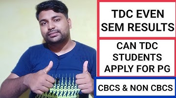 Tdc Even sem results | Can TDC students apply for PG 2022 | Assam University | Pranoy Roy