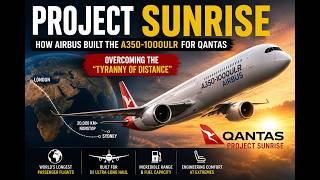 PROJECT SUNRISE : How Airbus Built the A350-1000ULR for Qantas ?