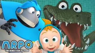 Arpo the Robot | WATER WOES +MORE FULL EPISODES | Compilation | Funny Cartoons for Kids