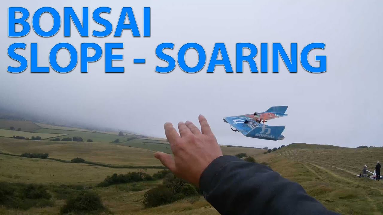 Bonsai Slope Soaring My First Flights! YouTube