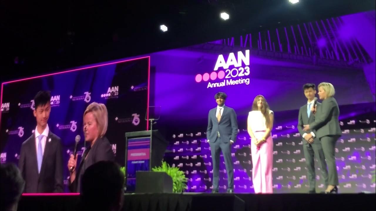 I got featured on the 2023 Annual American Academy of Neurology