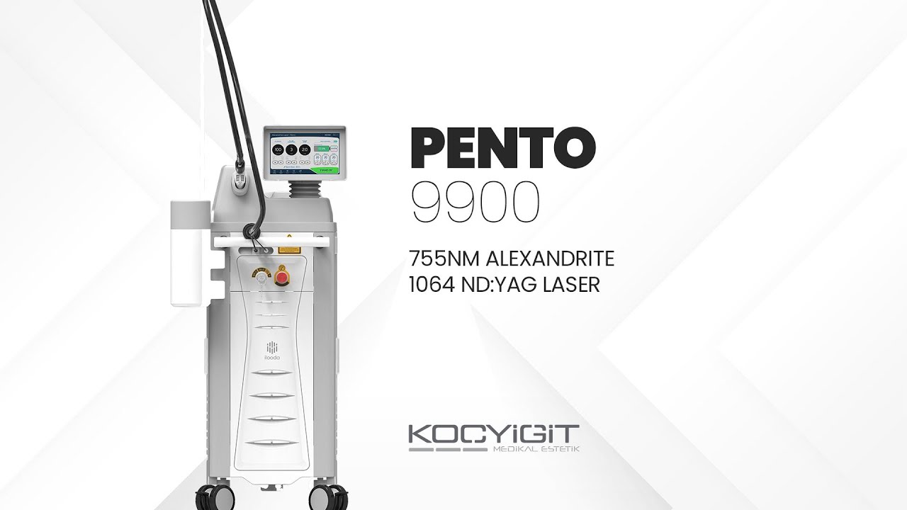 Pento Machine PENTO - 755NM ALEXANDRITE1064 ND:YAG LASER - YouTube