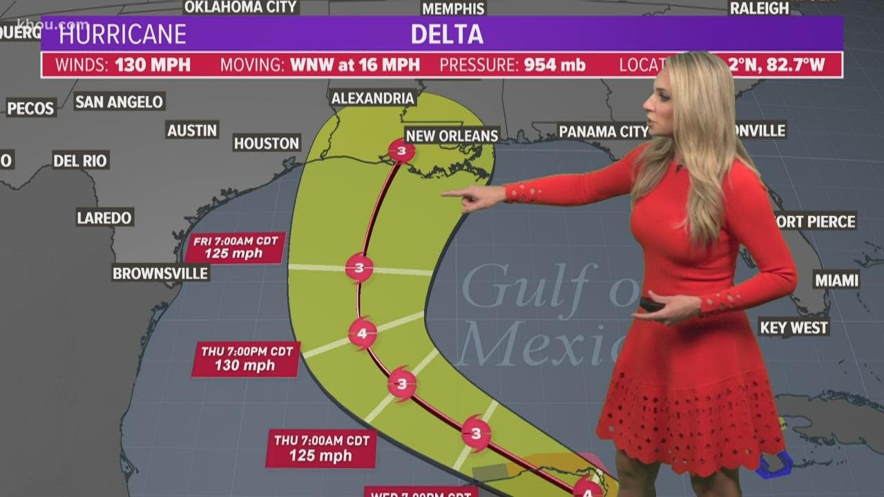 Hurricane Delta 2020 rapidly becomes dangerous Category 4 storm ...