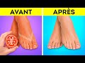 Astuces pour le soin des pieds 🦶👣 Astuces intelligentes pour garder vos pieds agréables et doux