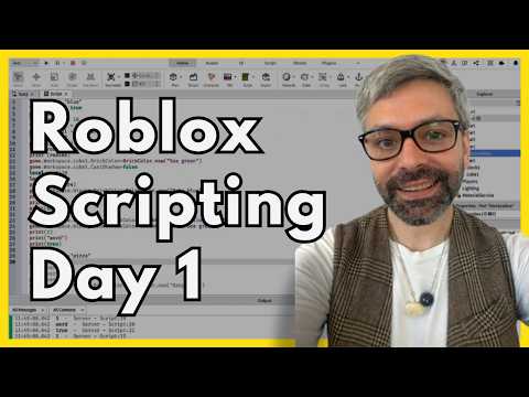 Day 1 Learning Roblox Scripting: Variables, Data Types & First Look at OOP #roblox #robloxscript