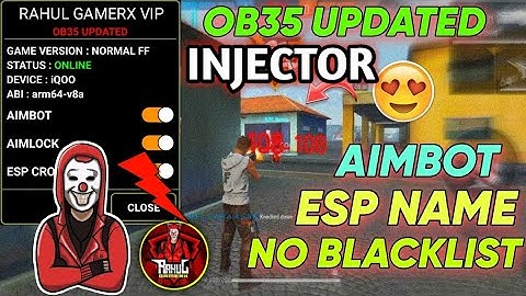 Free Fire Max Mod Menu Hack Ob35 Update Today,100% Rank+Fly+Vbadge, Free Fire Headshot Hack 2022