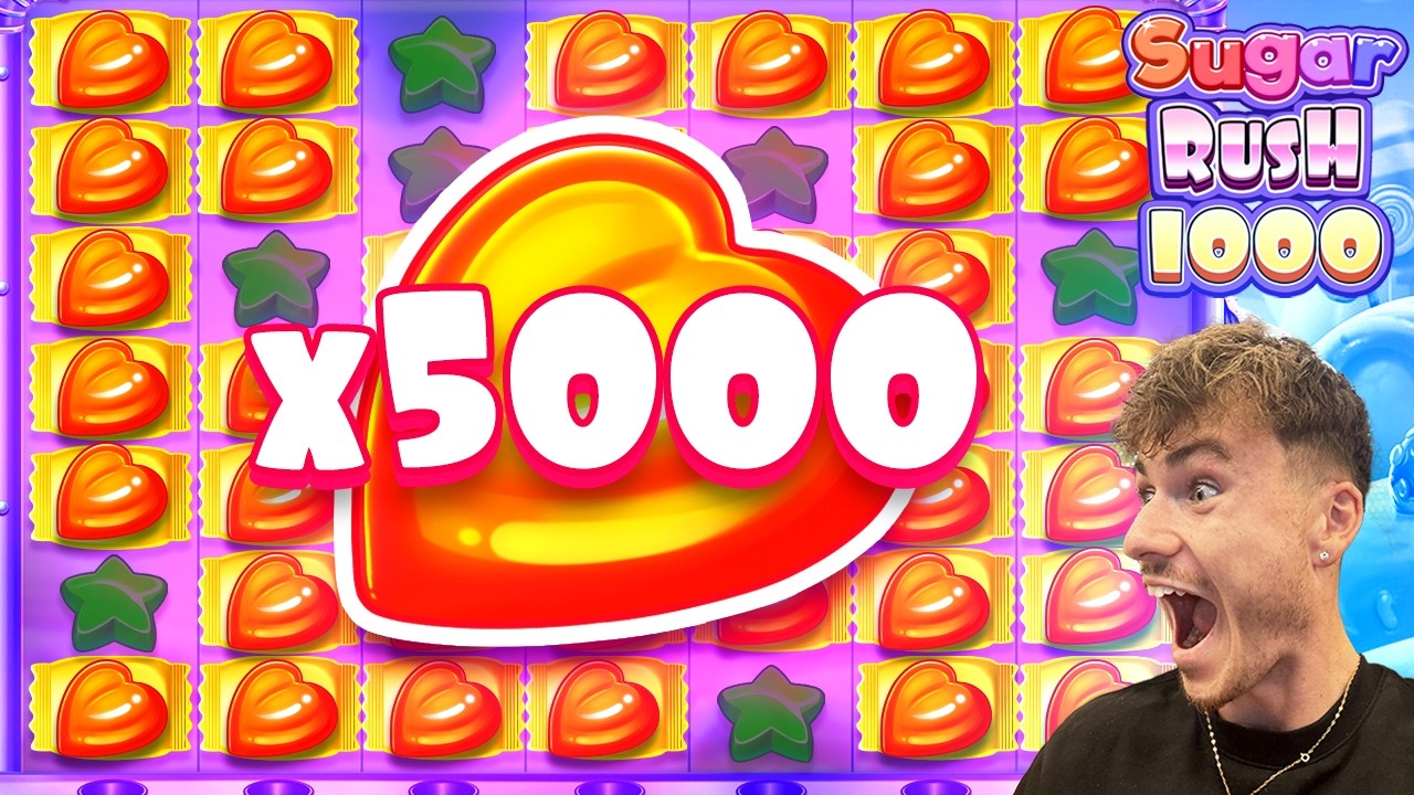 Sugar Rush 1000 KEEPS POPPING OFF!!