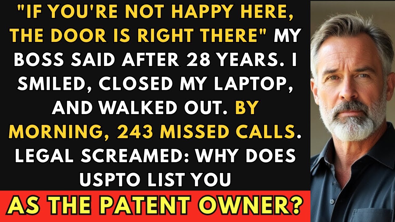 My Boss Fired Me After 28 Years—I Took Back the $680M Patent I Always Owned