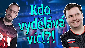 Kolik vydělávají profesionální hráči?