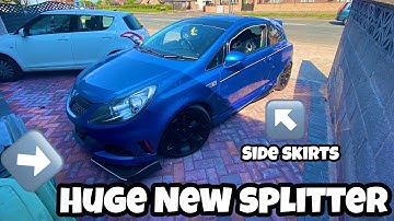 Huge new Splitter On The Vxr install