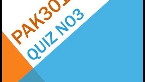 PAK301 – Pakistan Studies Quiz No 3 Solution