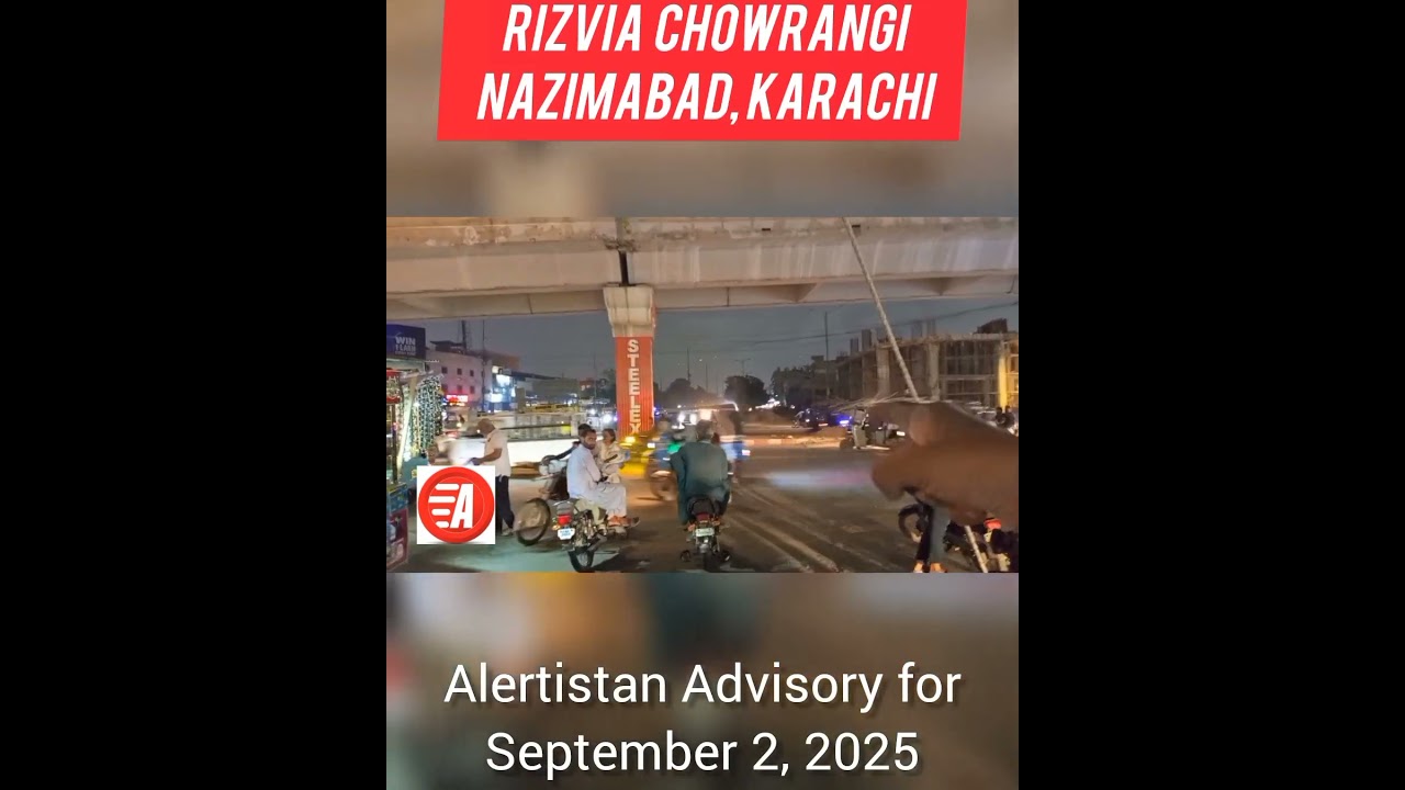 𝗞𝗮𝗿𝗮𝗰𝗵𝗶 𝗧𝗿𝗮𝗳𝗳𝗶𝗰 𝗔𝗱𝘃𝗶𝘀𝗼𝗿𝘆 𝗳𝗼𝗿 𝗦𝗲𝗽𝘁𝗲𝗺𝗯𝗲𝗿 𝟮, 𝟮𝟬𝟮𝟱. 2nd procession. 