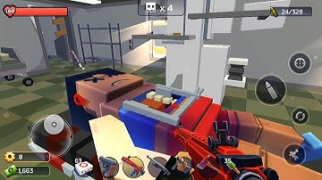 Pixel Combat: Zombie Strike | Gameplay Walkthrough Part 8 - New Clinic - Lomelvo