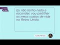 Um País Cá Fora com João Mendes: Custos de vida no Reino Unido