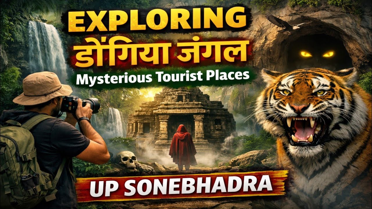 Exploring Dongiya Jungle | Mysterious Tourist Place | Up Sonebhadra | Today New Vlog | RAMIXGO 