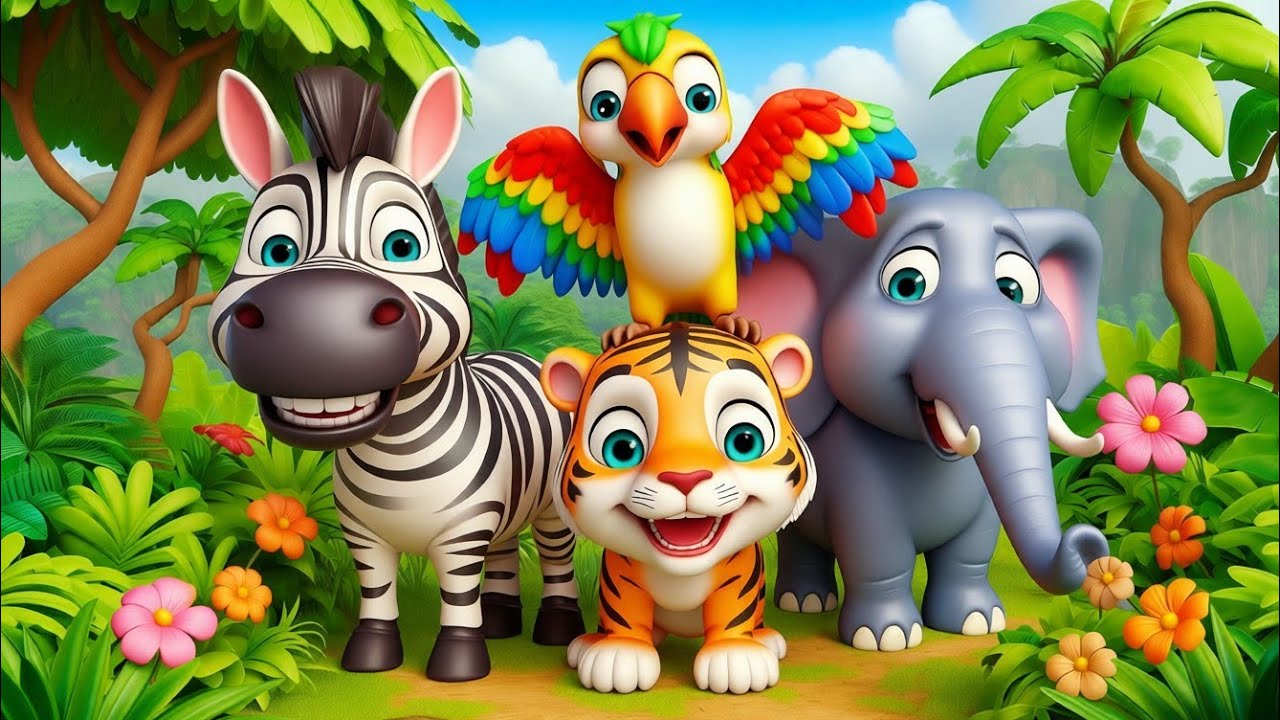 Animal song | Kids song and nursery rhymes
