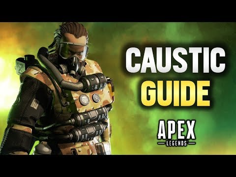 Caustic Apex Legend - Nox Vision!!! - Nox Gas Trap!!! - Nox Gas Grenade!!!