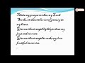 Class VIII: Poem - This Is My Prayer To Thee