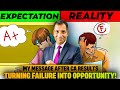 My Message after CA Results