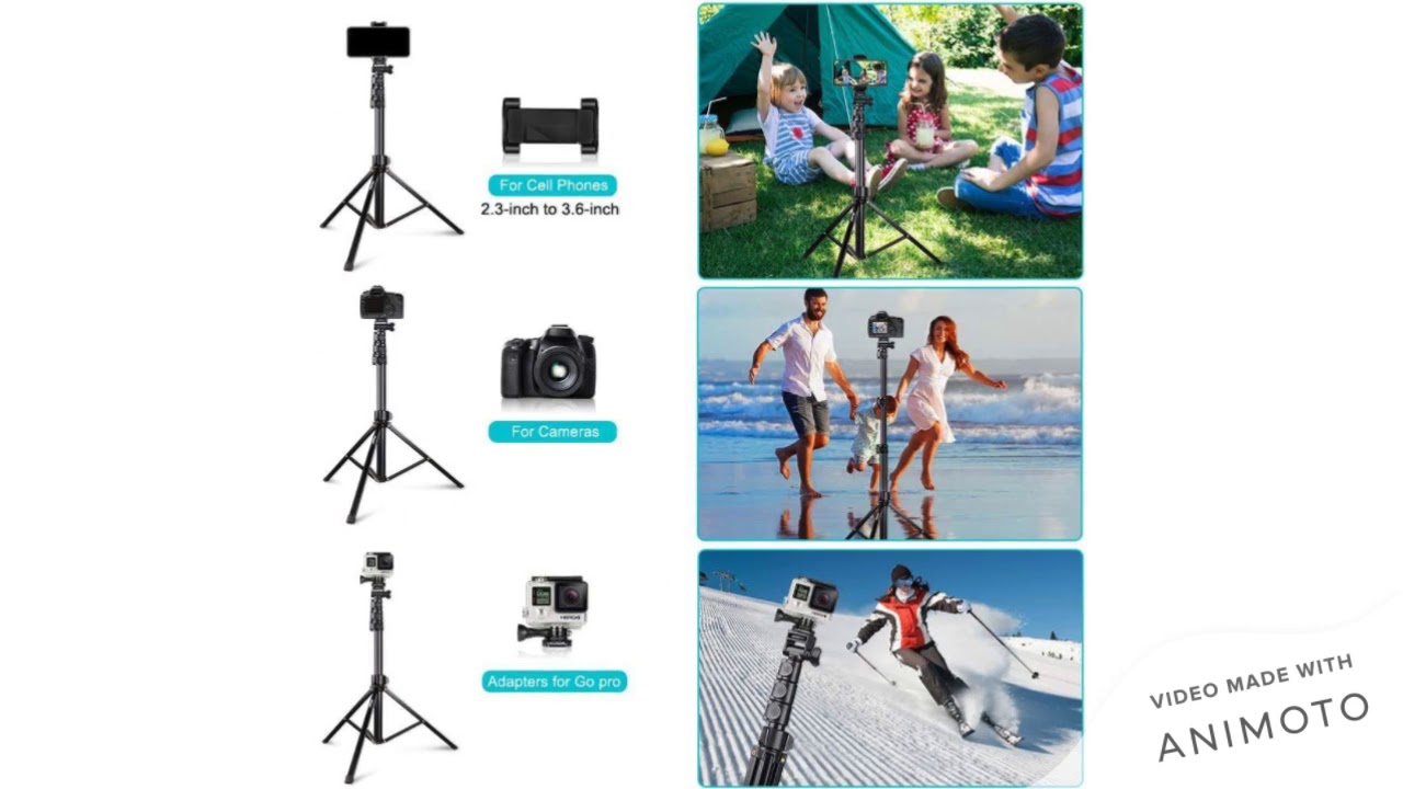 UBeesize Phone Tripod Stand & Selfie Stick Tripod
