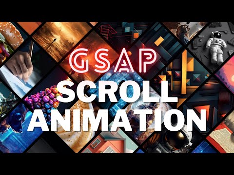 Stunning Scroll Animation with GSAP | HTML, CSS & JS Tutorial