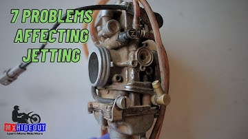 7 Common 4 Stroke Dirt Bike Jetting ISSUES [FCR Carb on 4 Stroke MX Bikes]