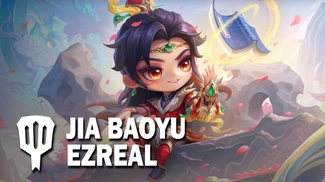 Jia Baoyu Ezreal Chibi Preview (Chinese Server) - Golden Spatula