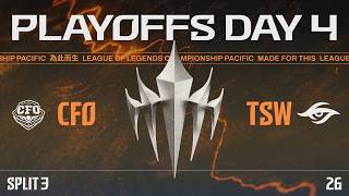 [JP] CFO vs TSW | LCP 2026 Split 3 Playoffs Day 4