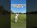 Let me know your golfing goals for 2024!