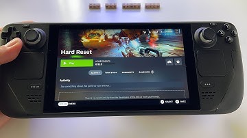 Hard Reset (2012 - better graphics than Redux version) - Steam Deck handheld gameplay