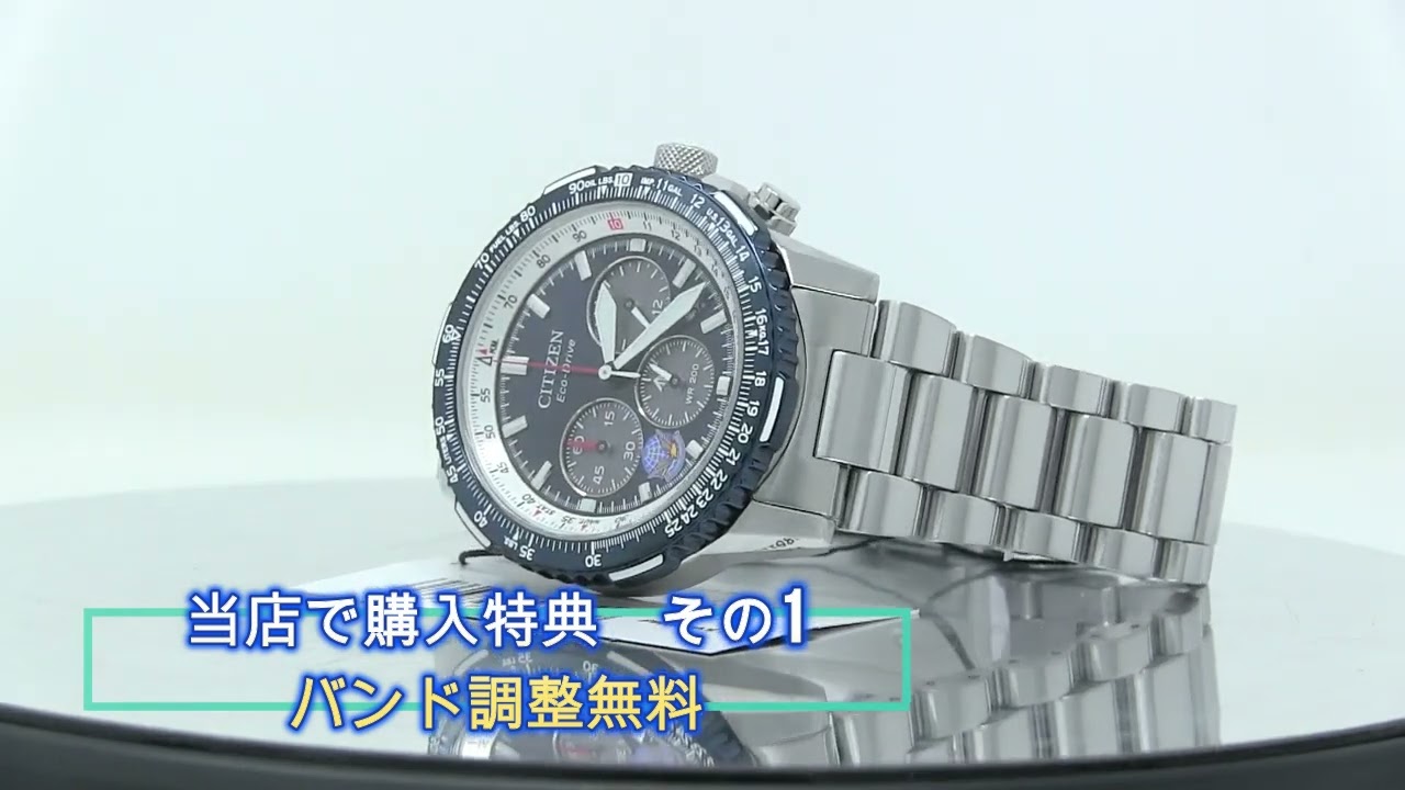 CITIZEN[シチズン]PROMASTER[プロマスター]SKYシリーズ CA4665-59L 光