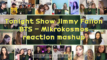 [BTS] Mikrokosmos (Tonight Show Jimmy Fallon)｜reaction mashup