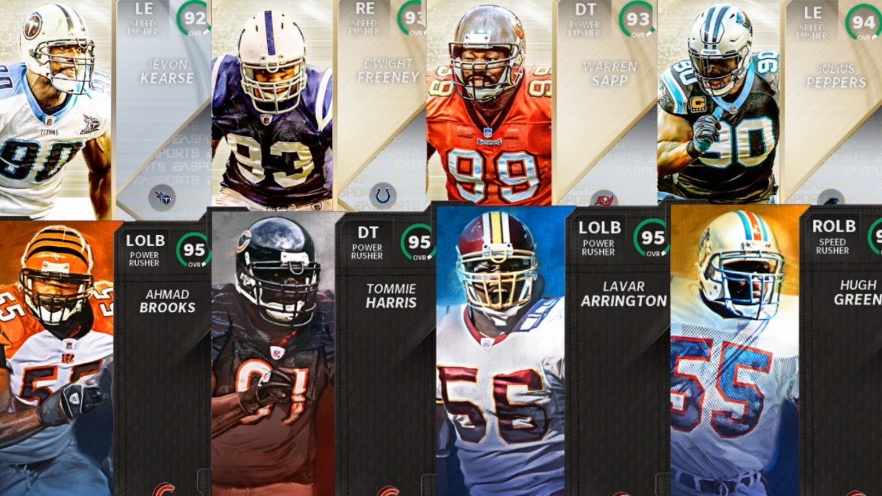 TOP 10 PASS RUSHERS IN MADDEN 21 YouTube