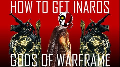 Warfarm: How to get INAROS FAST | Quest Glyphs Explained!
