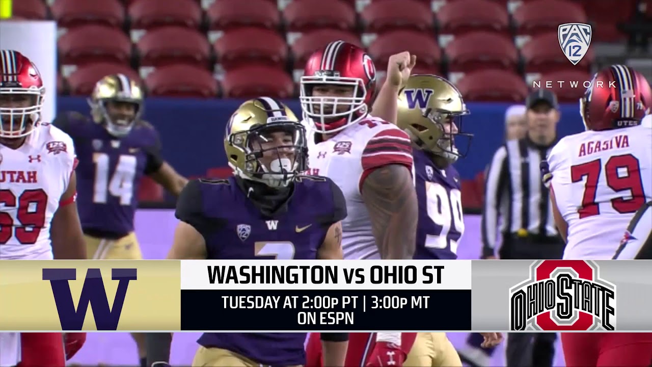 Football WashingtonOhio State Rose Bowl preview YouTube