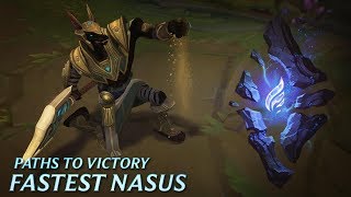 Paths to Victory: Fastest Nasus - League of Legends