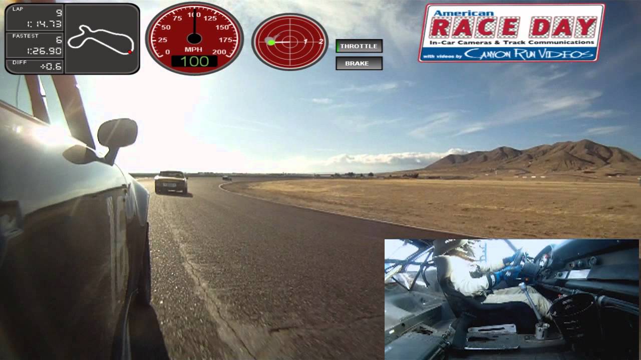 Kevin Roush racing at the Porsche Owners Club Cup Race at Willow ...