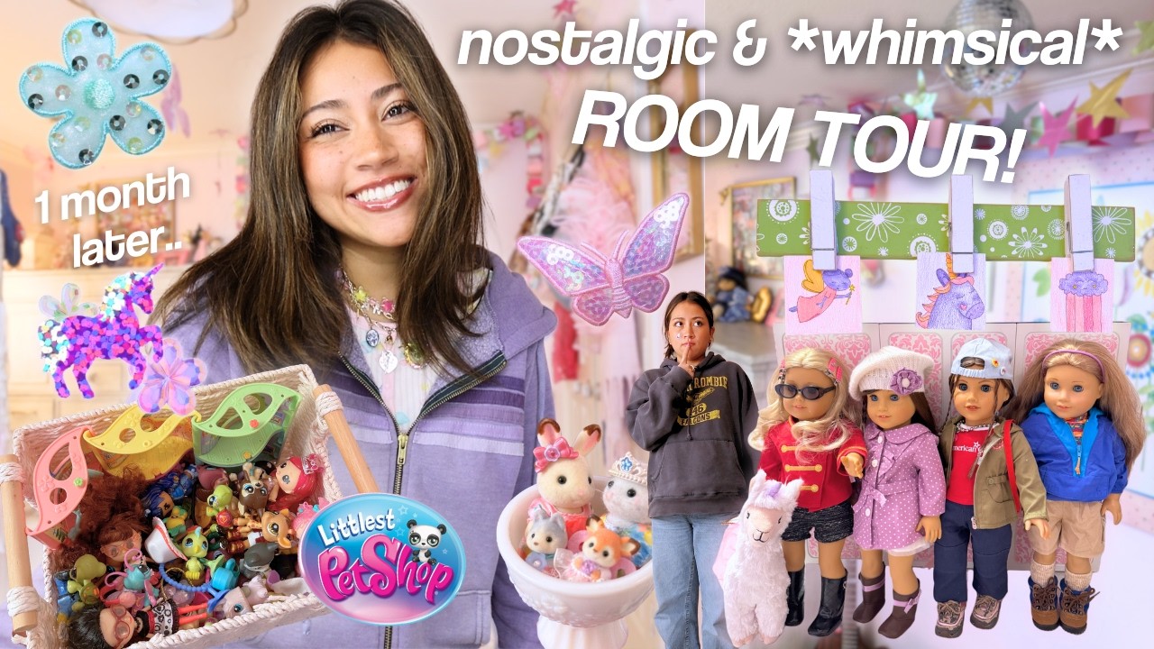 Я создала самую ВОЛШЕБНУЮ и ВЕСЕЛУЮ спальню на свете! *Комната моей детской мечты*