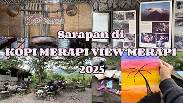 KOPI MERAPI KALIURANG | TEMPAT NONGKRONG VIEW GUNUNG JOGJA