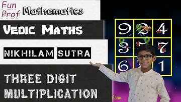 Vedic Mathematics: Nikhilam Sutra 3 Digit Number Multiplication | Rapid Multiplication Tricks