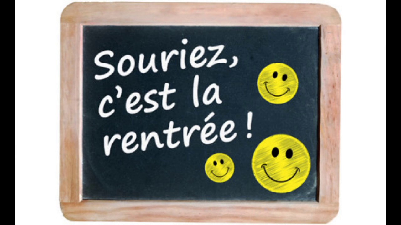 Souriez C Est La Rentree Diporama Youtube