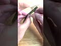 【ダイソー】スティックベイト3インチのスプリットショット