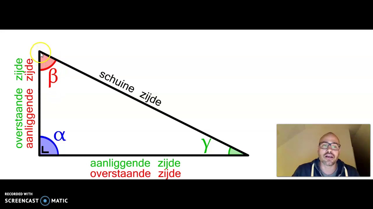 Driehoeksmeting: namen zijden driehoek - YouTube