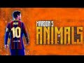Lionel Messi Iconic Goal • Ft Maroon-5 Animals • #football #shorts#messi#lionelmessi